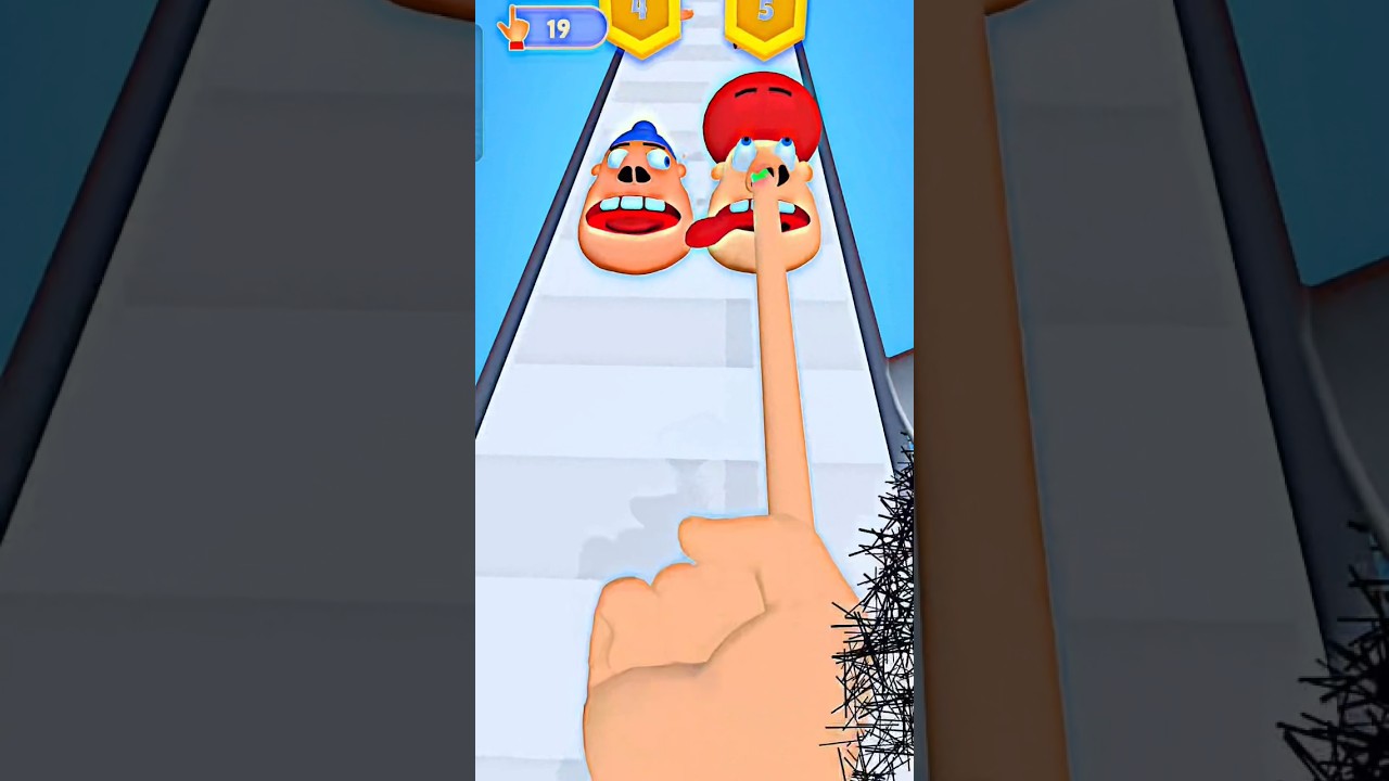 #finger runner 3d level 9 || game play 😵‍💫🤮