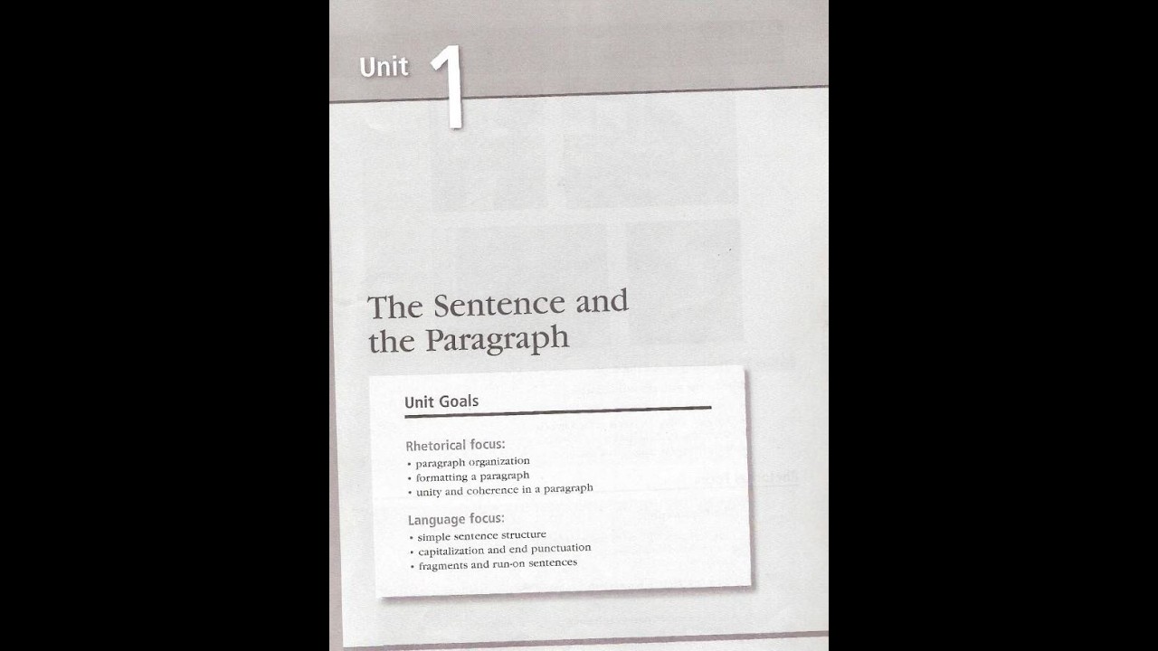 Effective Academic Writing 1 شرح كتاب: Unit 1 (Part 2)