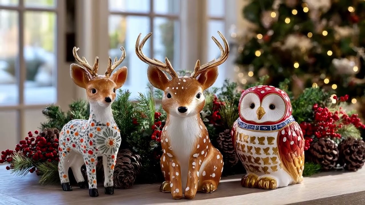 🎄 Рождественский тур Pottery Barn 2025 с элегантными идеями праздничного декора