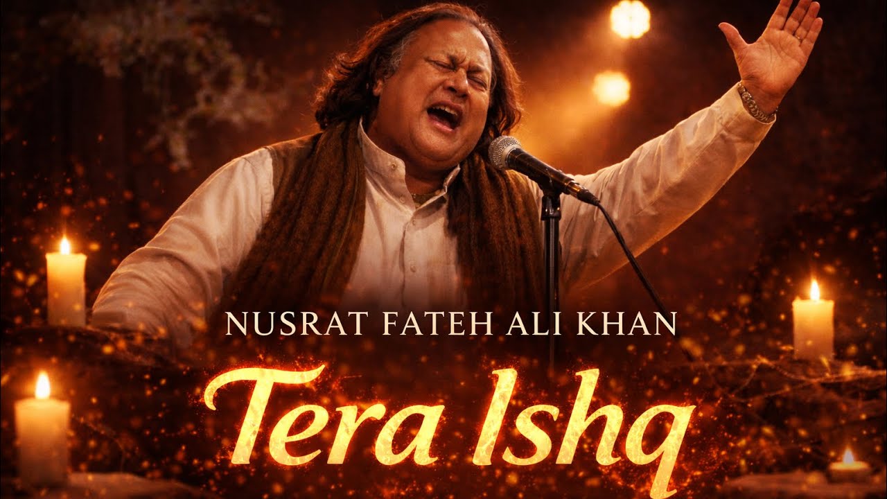 MOHITLAYRIX-TERA ISHQ | NUSHRAT FATEH ALI KHAN | QAWWALI | GAZAL 