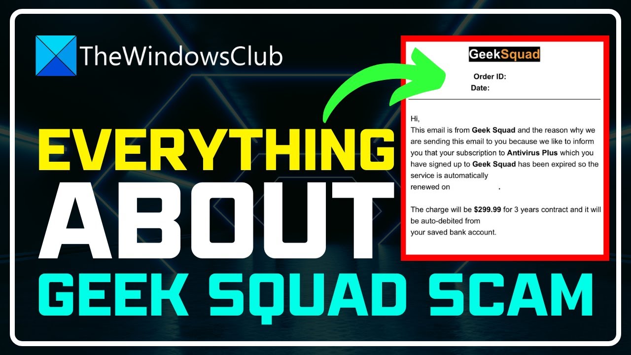 What is the GEEK SQUAD EMAIL SCAM? How to How to PROTECT Yourself? [FULL GUIDE 2023]
