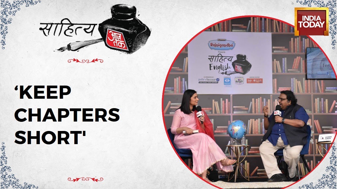 Author Ashwin Sanghi Gives Important Tips To Beginners On Writing A Book | Sahitya Aaj Tak 2022