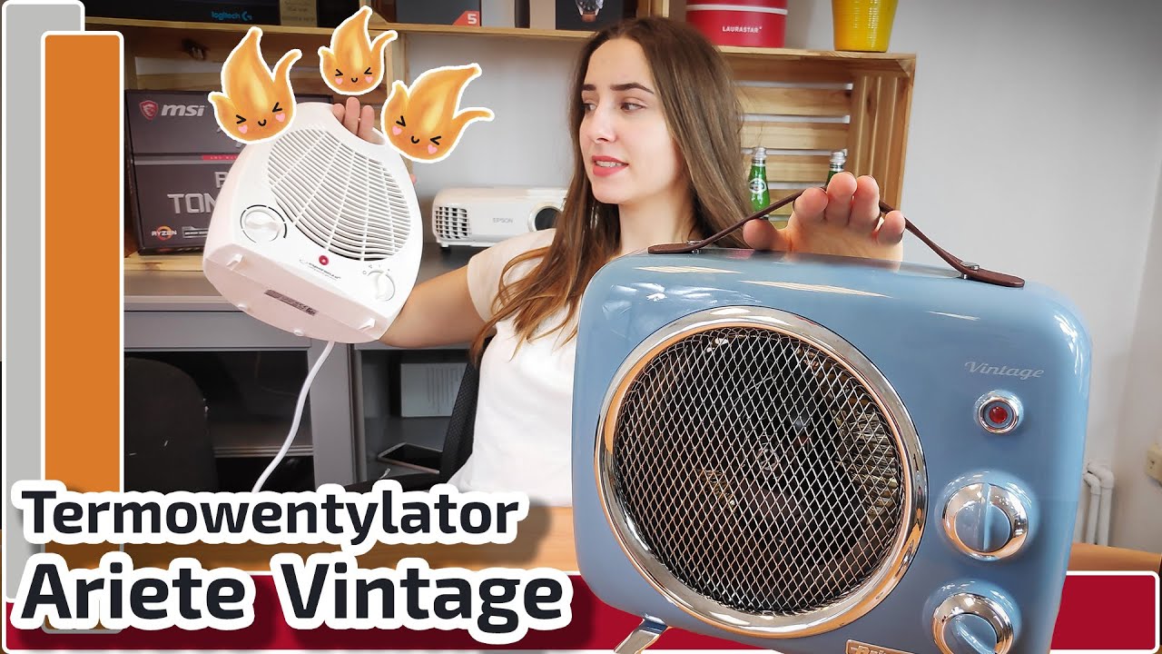 Stylowy termowentylator Ariete Vintage (Poprzedni zapłonął  🔥😈🔥)