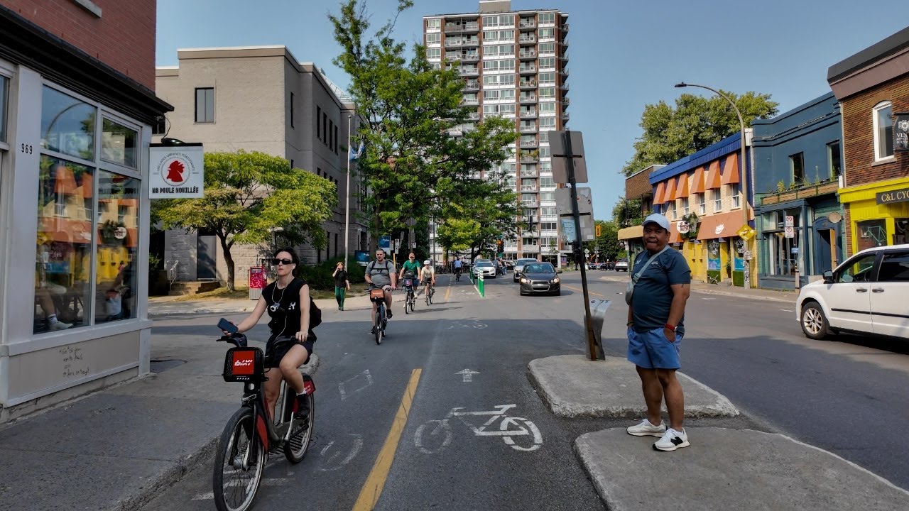Let's take a 1 Hour Bike Ride through Montreal's Plateau-Mont-Royal