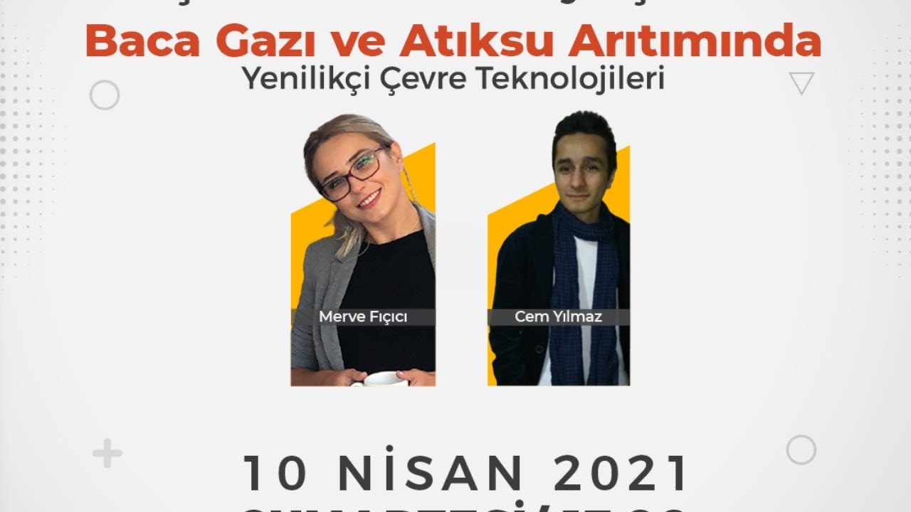 ÇMNet Online Söyleşi #6 - Baca Gazı ve Atıksu Arıtımında Yenilikçi Çevre Tek. - Konuk: Merve Fıçıcı