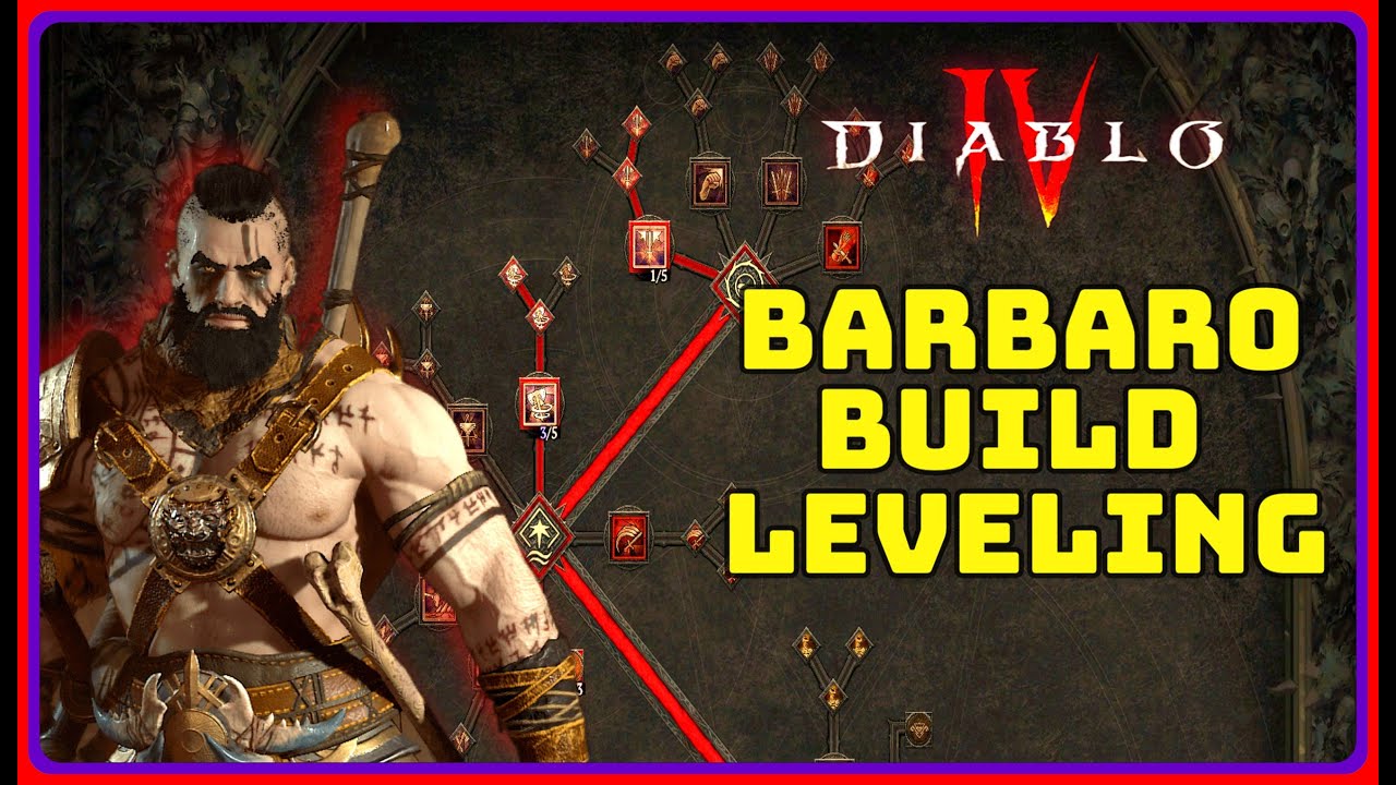 Ecco la migliore build di leveling per il barbaro in Diablo 4: guida completa