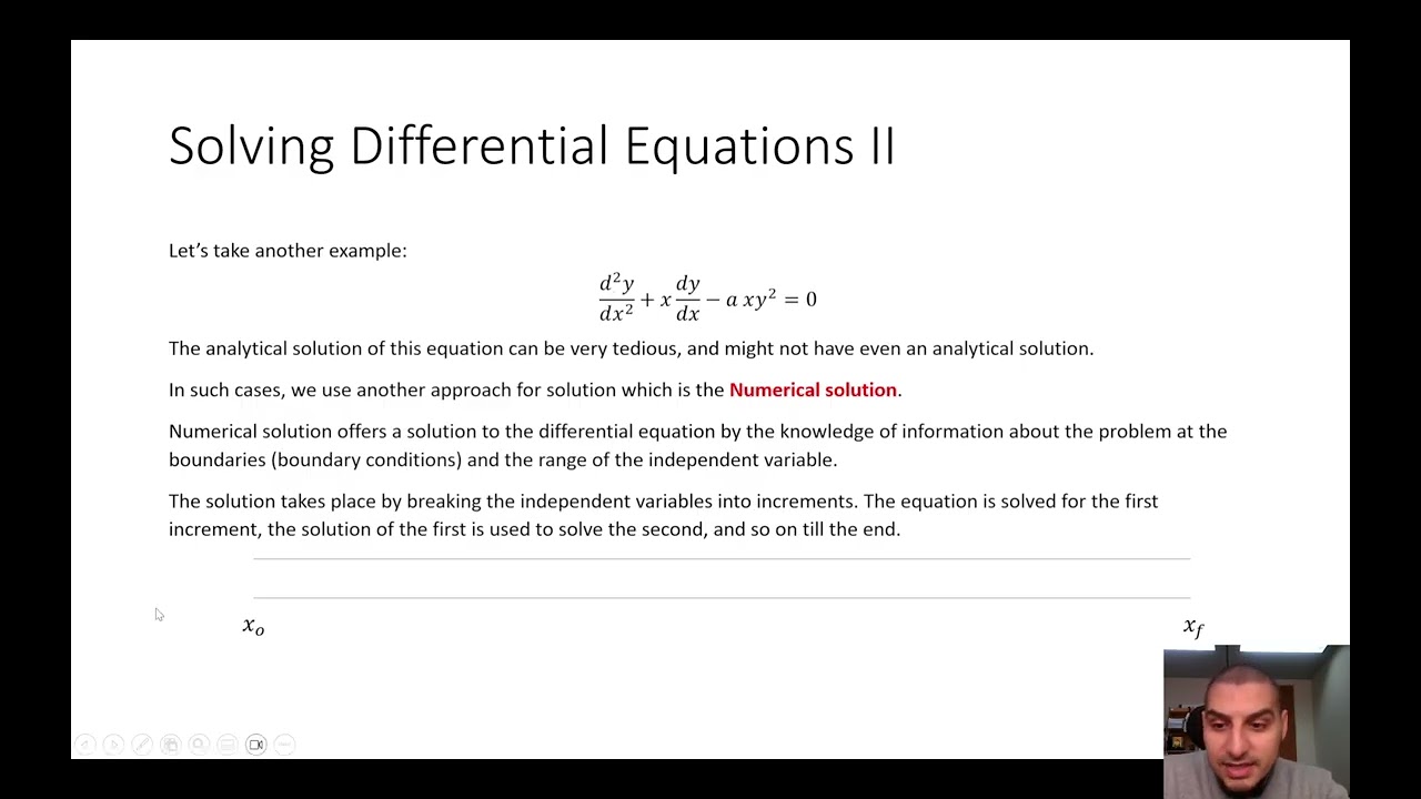 Fluid Mechanics in English | 79 | Approaches to solving differential equations