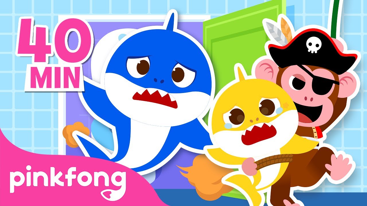 On joue au cache-cache avec Bébé Requin ! | +Compilation | Contes | Pinkfong ! Chansons pour Enfants