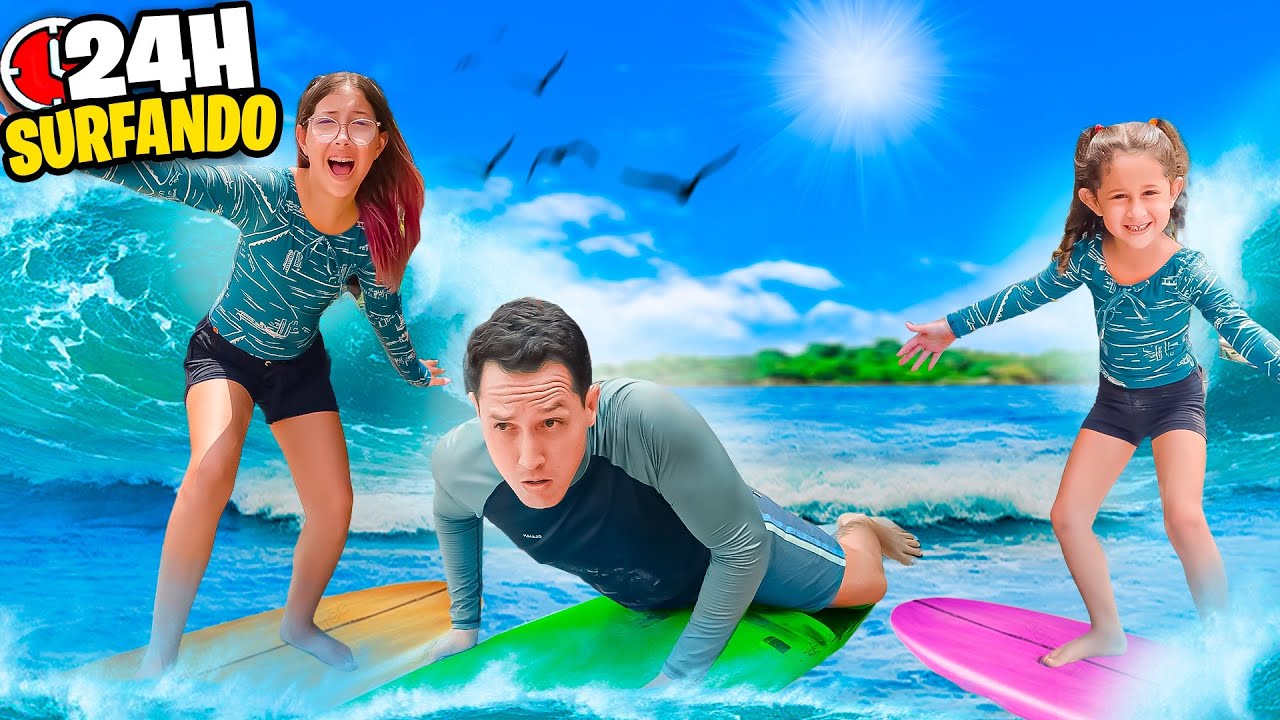 VIRAMOS SURFISTAS POR UM DIA *O pior aconteceu