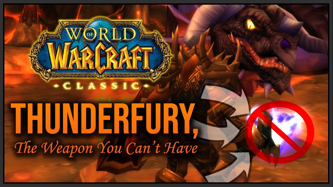 ⚡ Thunderfury, The Weapon You Can't Have (kinda) (WoW Classic) ⚡