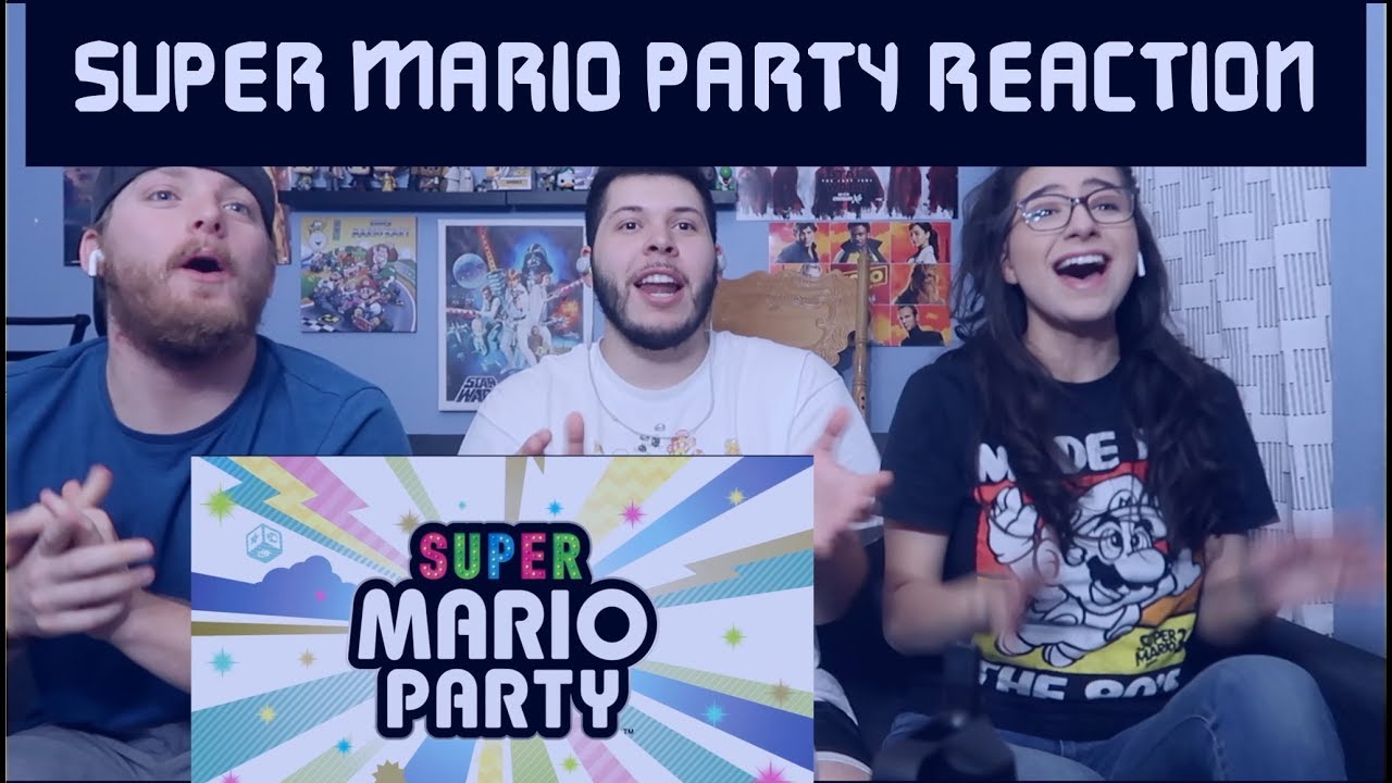Super Mario Party REACTION at Nintendo Direct E3 2018