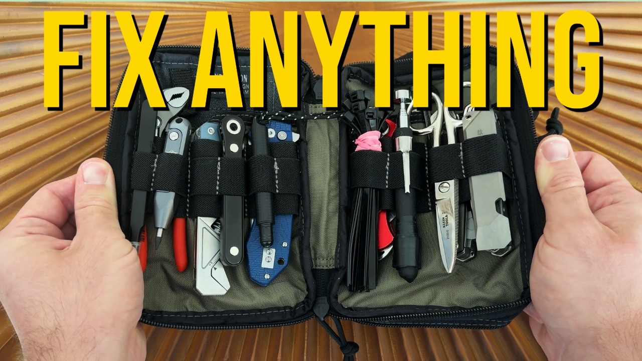 The Ultimate EDC Toolkit 2025 | My Fully Loaded Everyday Repair & Fix-It Kit