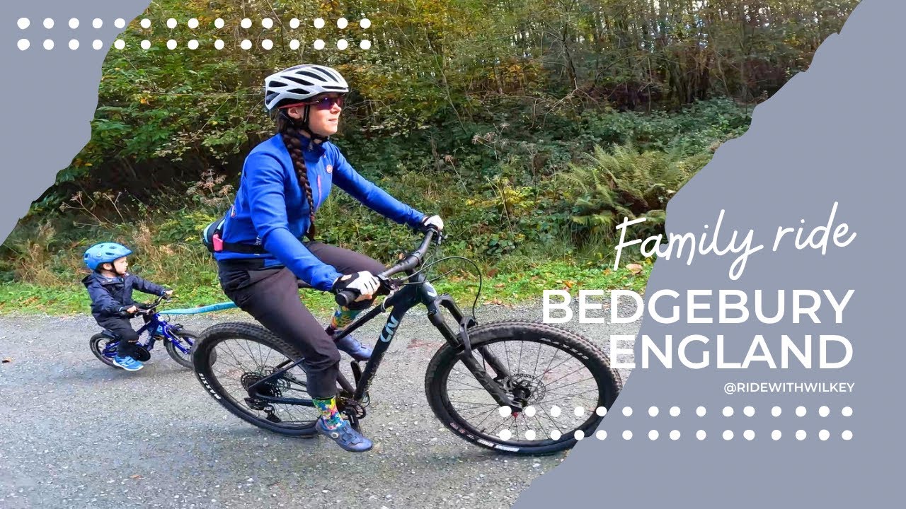 A family day out on bikes at Bedgebury Forest