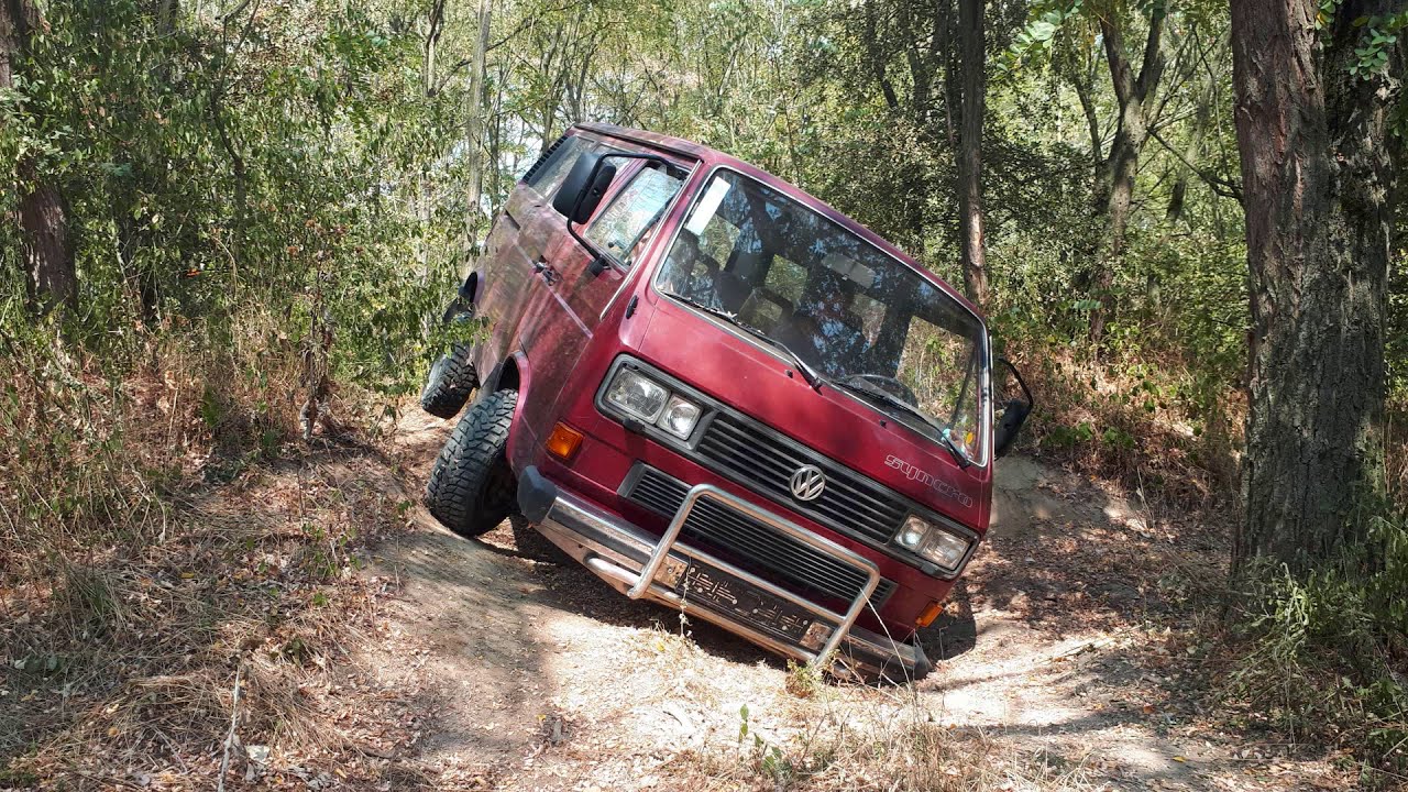 VW T3 Caravelle Syncro: Offroad Milovice