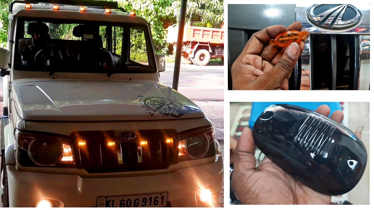 led roof marking light and grill light installation bolero|Bolero|bolero modified|@LOWBAsSE