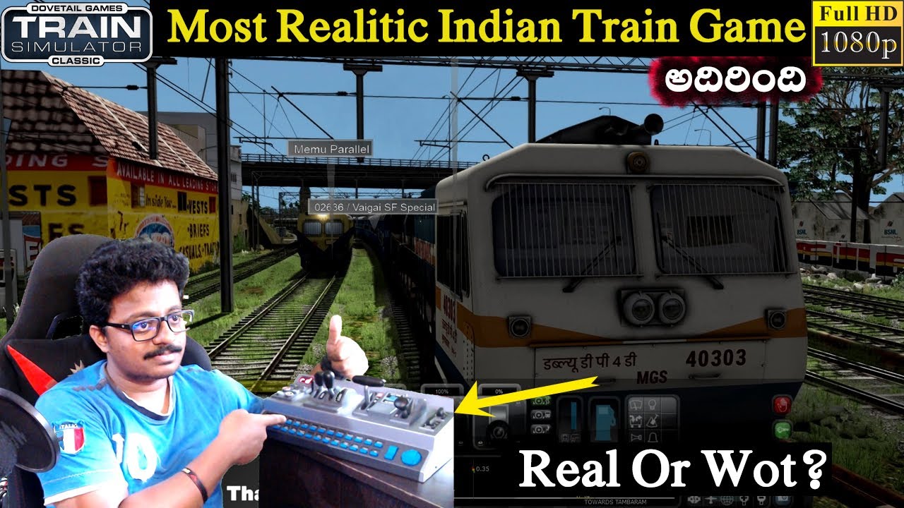 WDP4D VS MEMU Train Indian Train Game | Train Simulator Classic
