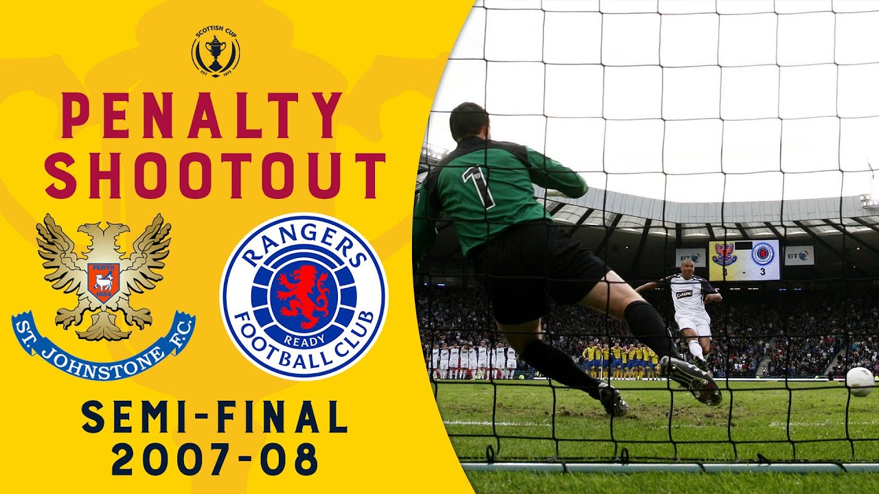Full Penalty Shootout | St. Johnstone v Rangers | Scottish Cup 2007-08 Semi-Final