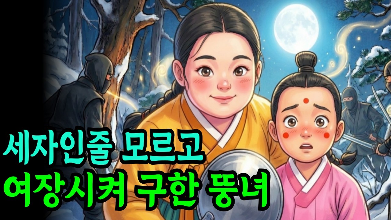 세자인줄 모르고 구해준  뚱녀, 여장까지 시켜서 구해준 진짜 사연은?   | 야담 | 옛날이야기 | 민담 | 오디오북 |수면동화 | 시니어 | 조선야담