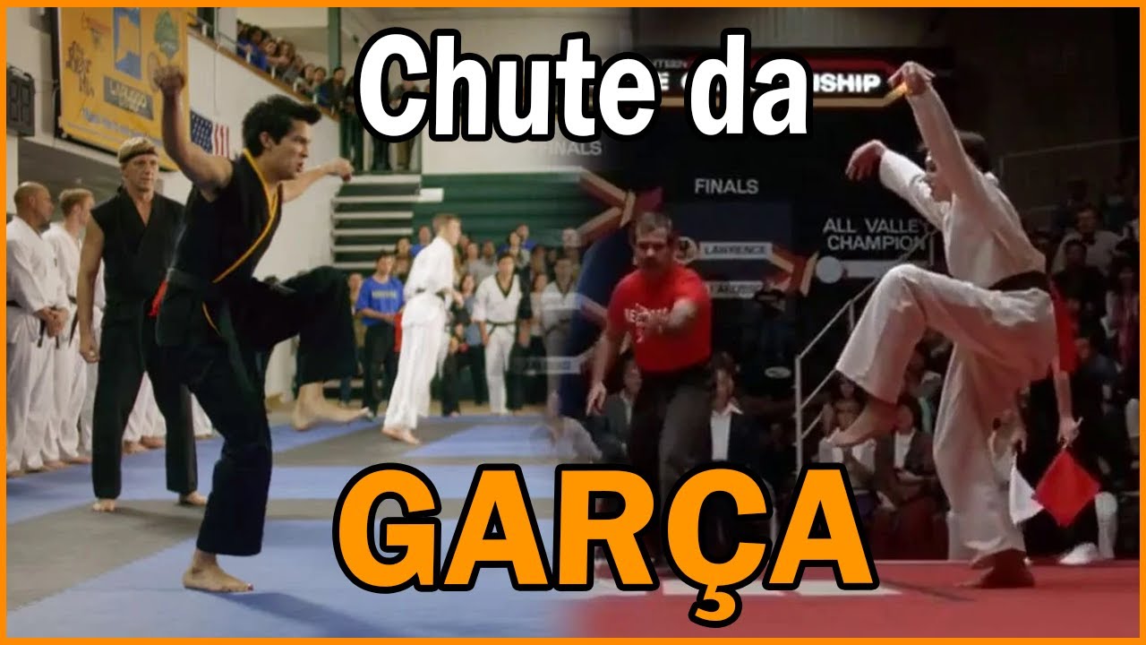 Como Fazer O Chute Da Garça de KARATE KID e COBRA KAI! [passo a passo]