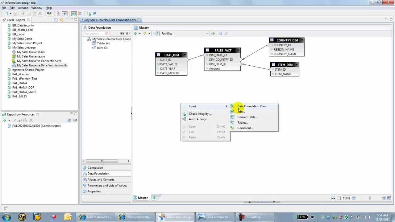 Row Level Security In Business Objects Using a Security Table