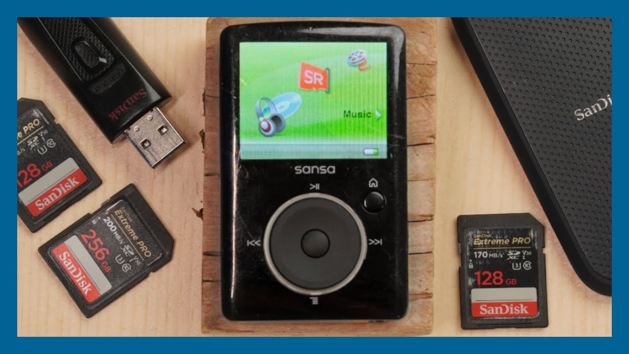 The SanDisk MP3 Player