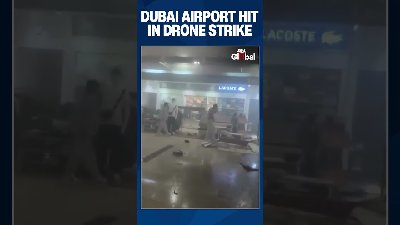 Drone Strike Damages Concourse At Dubai International Airport, Four Staff Injured | #Iran #Israel
