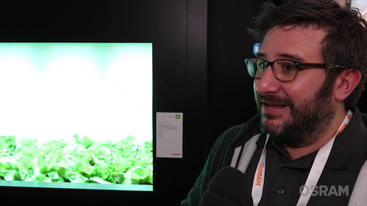 The New OSRAM at CES 2019 - Rodrigo Pereyra, Innovation about Horticulture Lighting