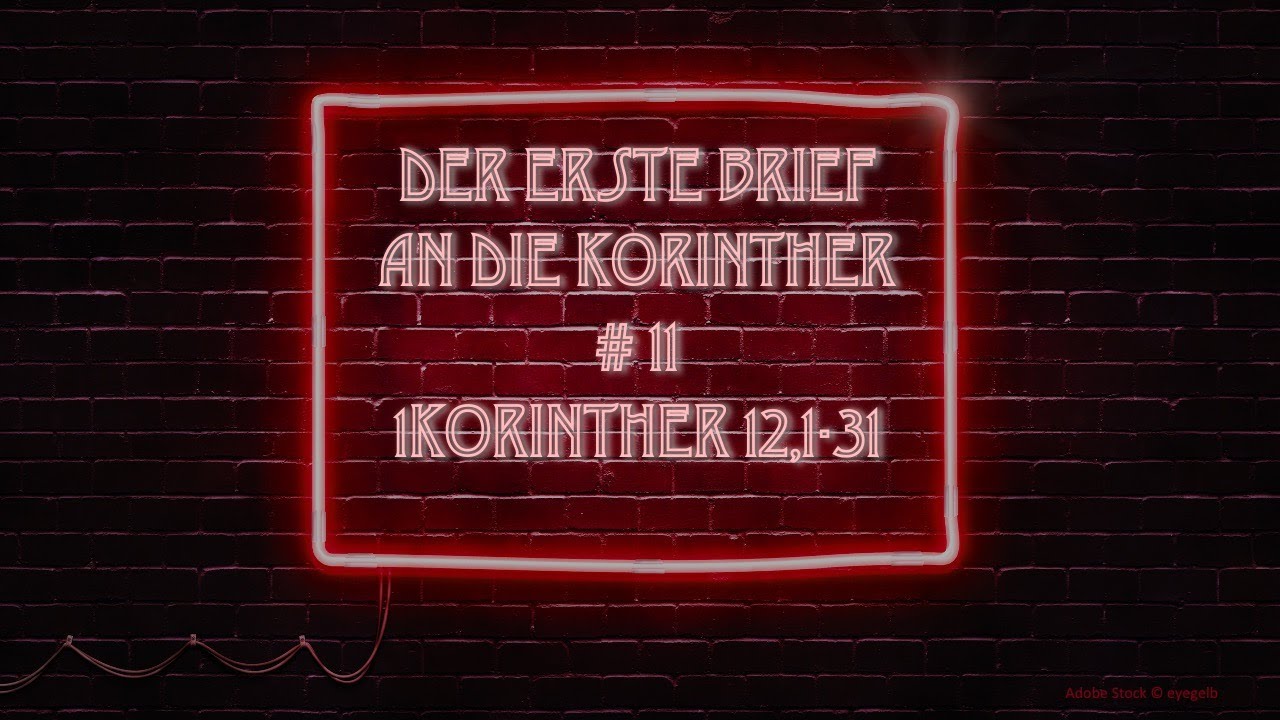 Predigtreihe: 1. Korintherbrief (11/15) - Das Fischbrötchenprinzip und Geistesgaben | Jürgen Fischer