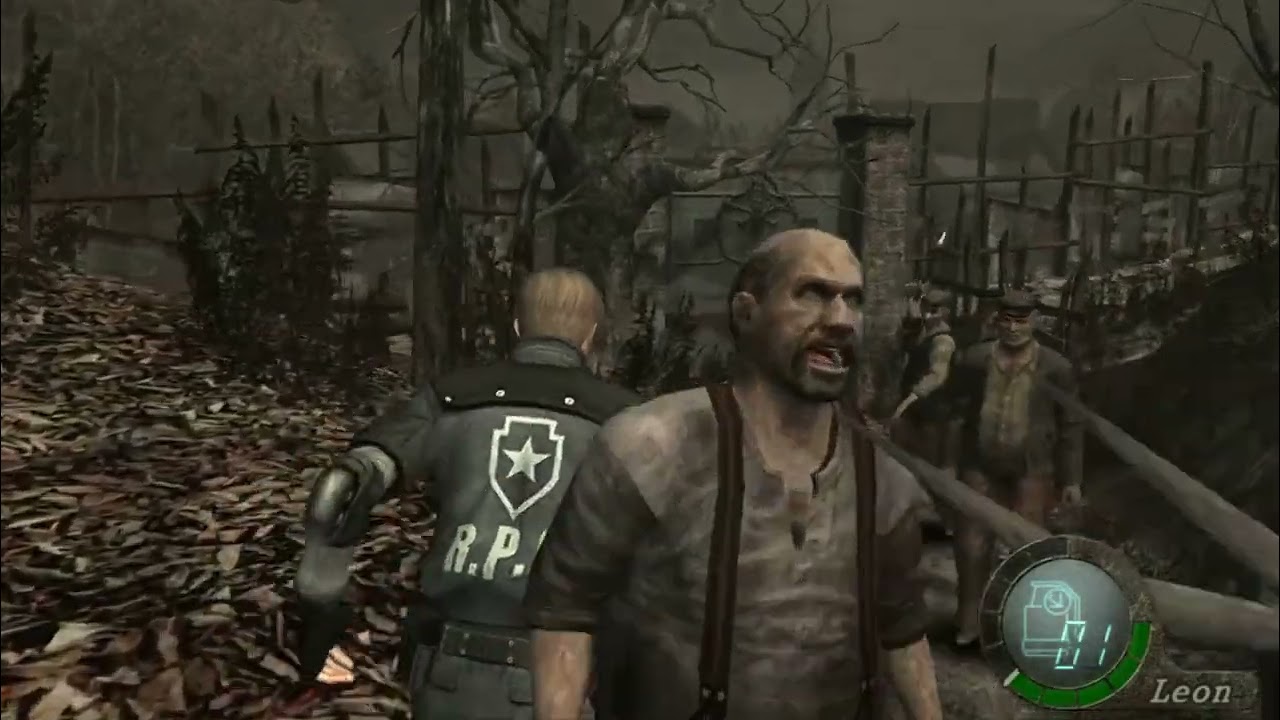 resident evil 4 tentando baixar o tempo de 2:49.
