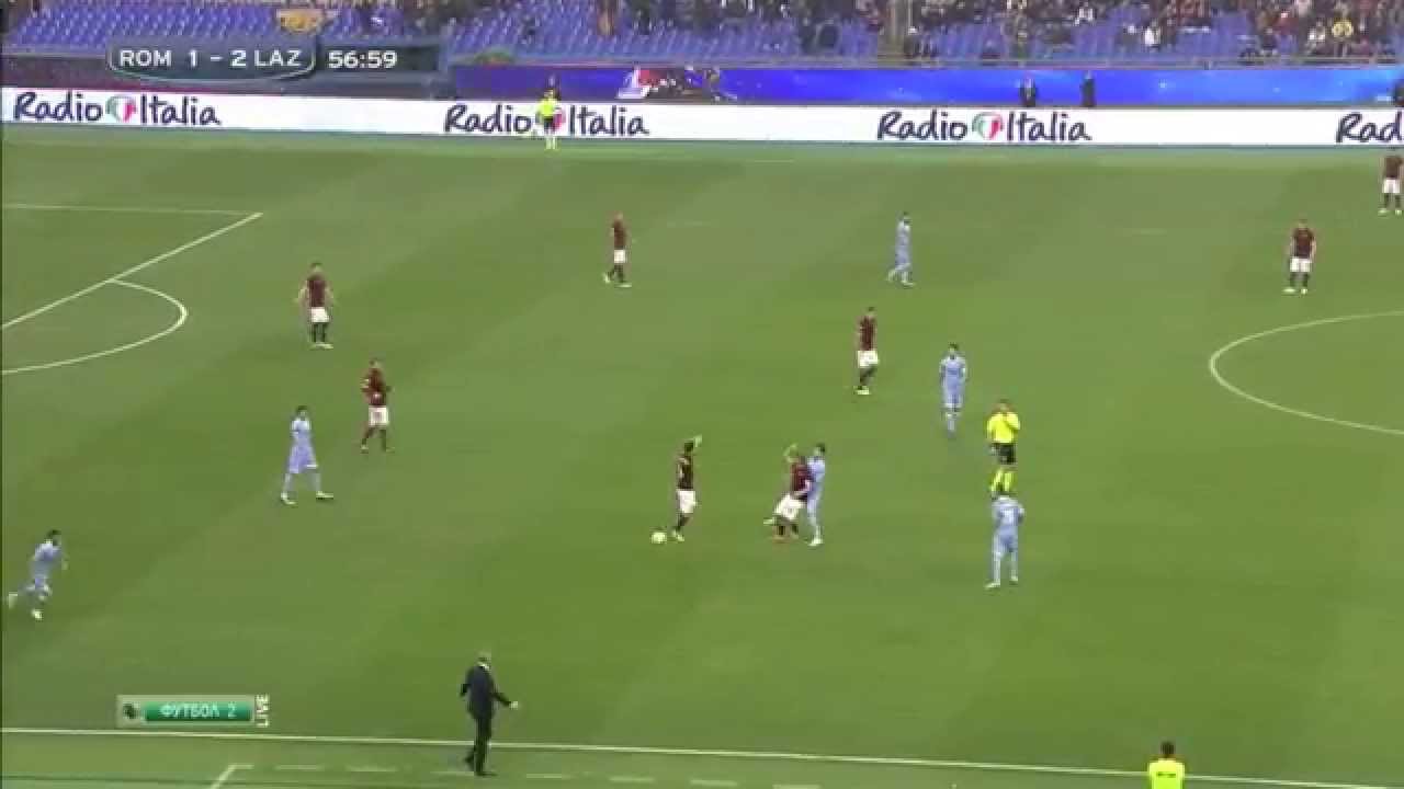 Kostas Manolas vs Lazio (Jan 2015)
