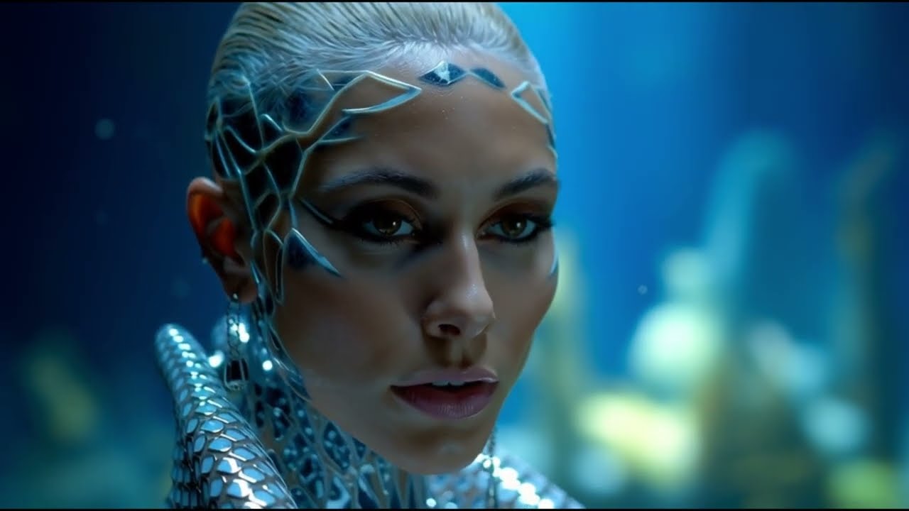 Atlantis. Ethereal Underwater Fantasy.