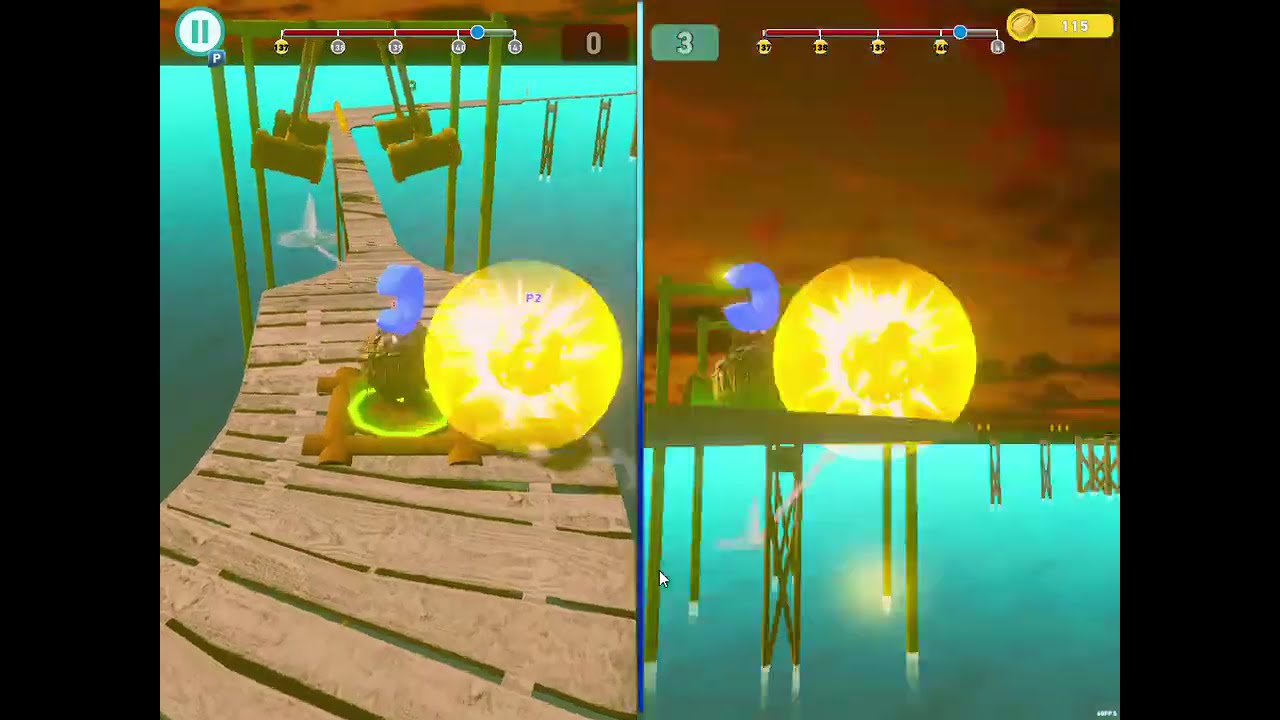 Rolling Balls Sea Race 🕹️ gameplay 7