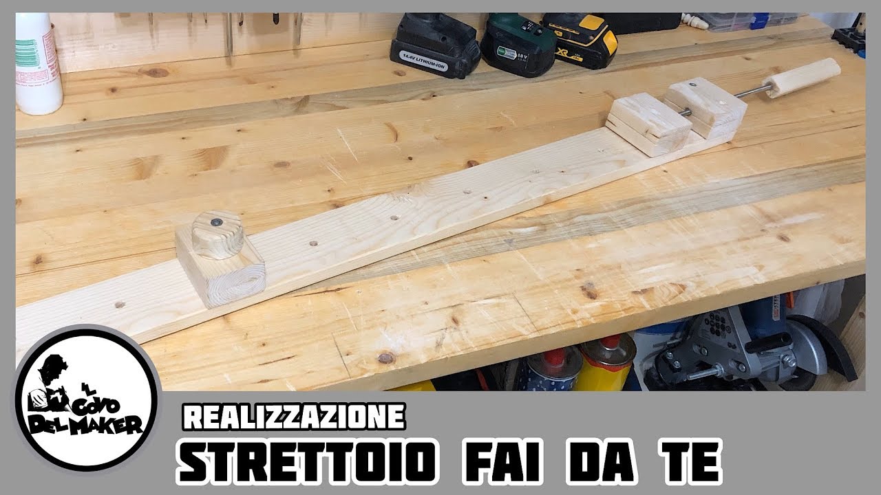 Morsetto strettoio fai da te.