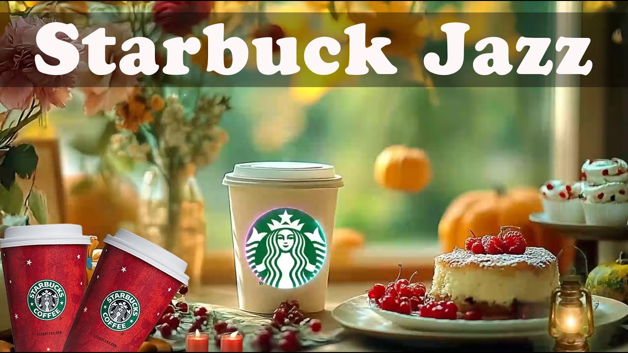 ☘️스타벅스 매장음악☕실시간 음악 매장음악 광고없는🌻STARBUCKS Soothing Jazz for work and study🎹