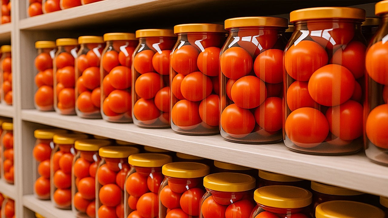 I Preserve Fresh Tomatoes In A Jar For The Winter! Without Fridge And Chemistry!