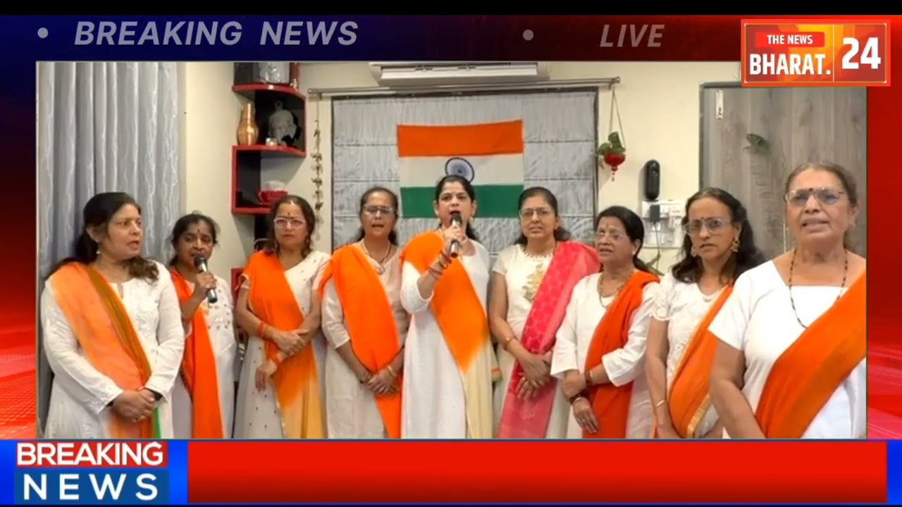आम्ही खेळाडू ग्रुपतर्फे स्वातंत्र्यवीर सावरकरांना आदरांजली देत देशभक्तीपर गीत सादर केले.
