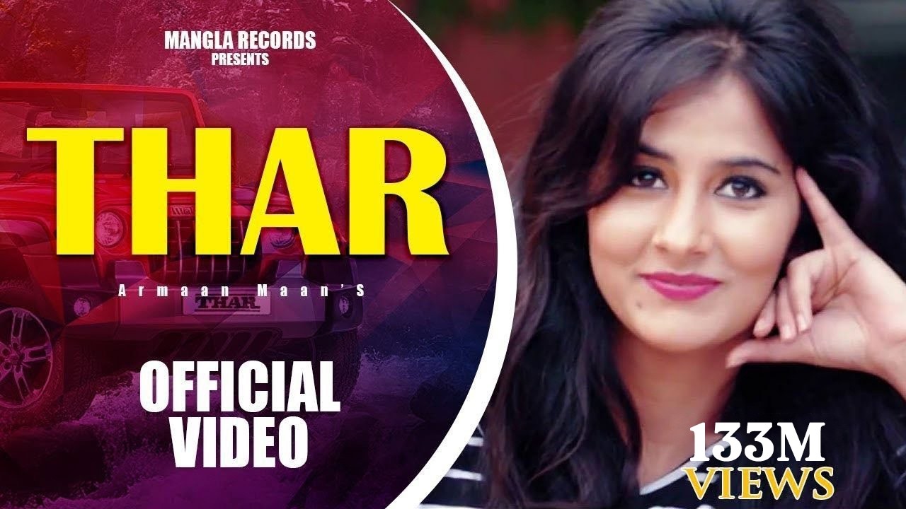 THAR | Armaan Maan | Latest Punjabi Song 2016 | Mangla Records | Music
