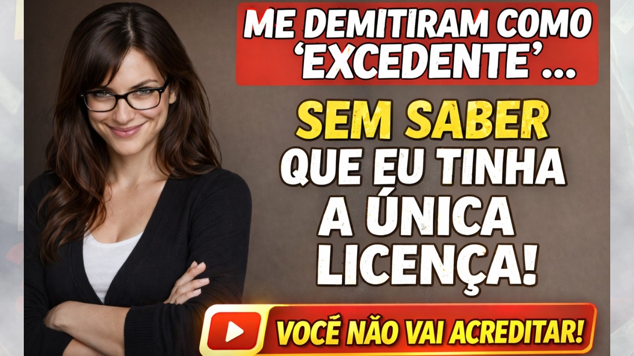 Fui Demitido Por “Redundância”… Então Descobriram Que Eu Tinha A Única Licença Operacional