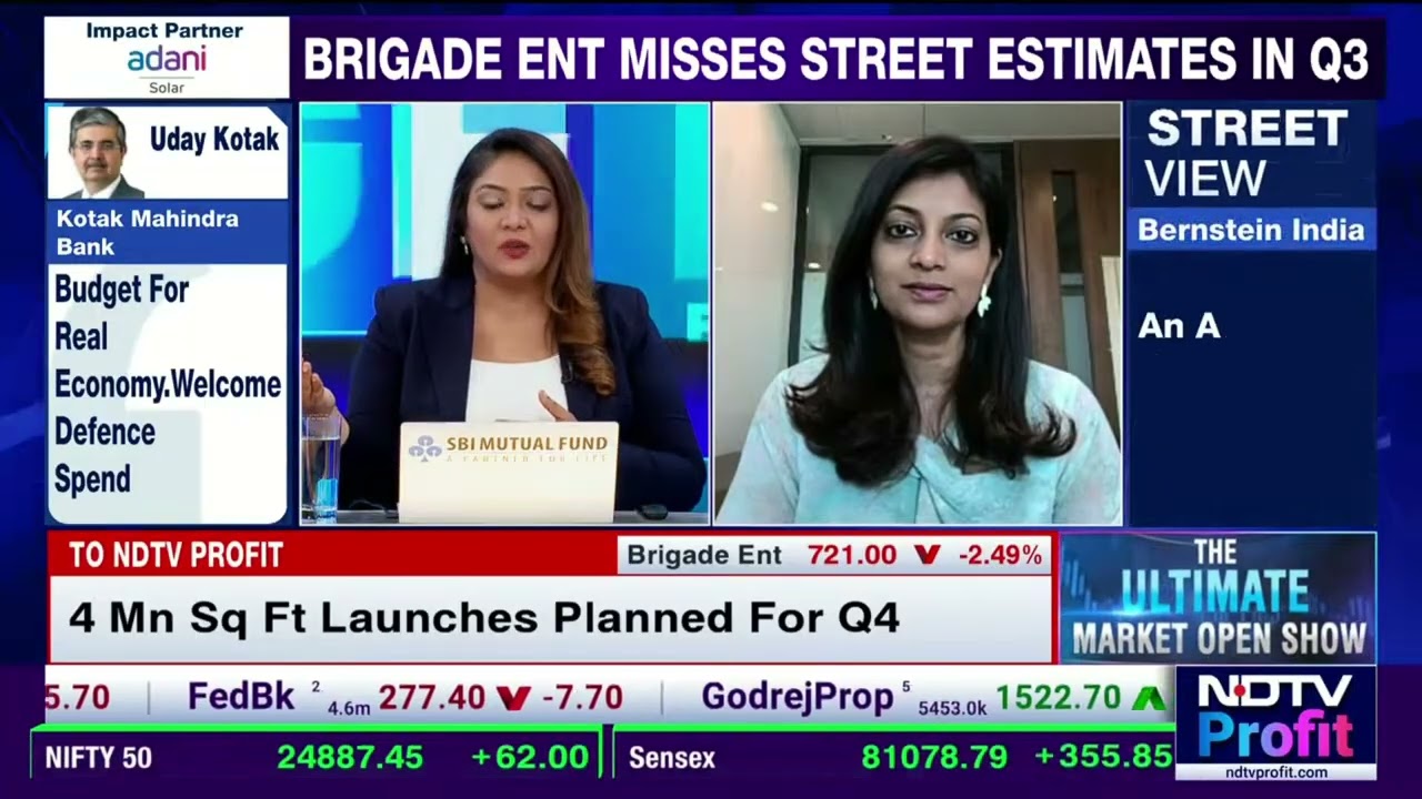 Pavitra Shankar, Managing Director, Brigade Group | NDTV Profit | 2 February 2026