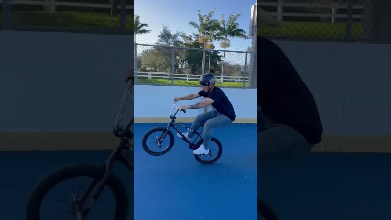 BALANCE ON BMX #crazy #balance #amazing #like #insane #watch #bmx #manual