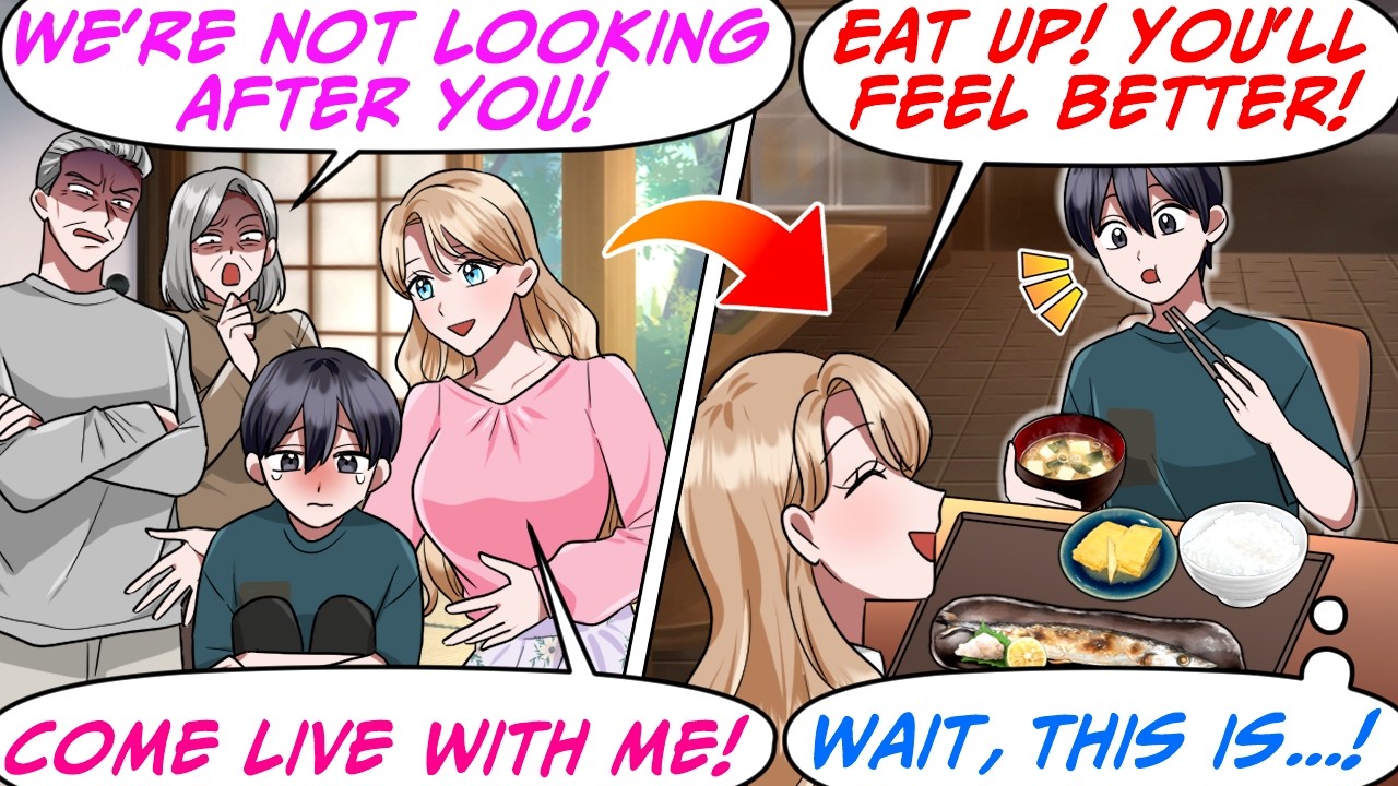 My Relatives Treated Me Like a Burden After My Folks Passed! My Aunt Took Me In…[RomCom Manga Dub]