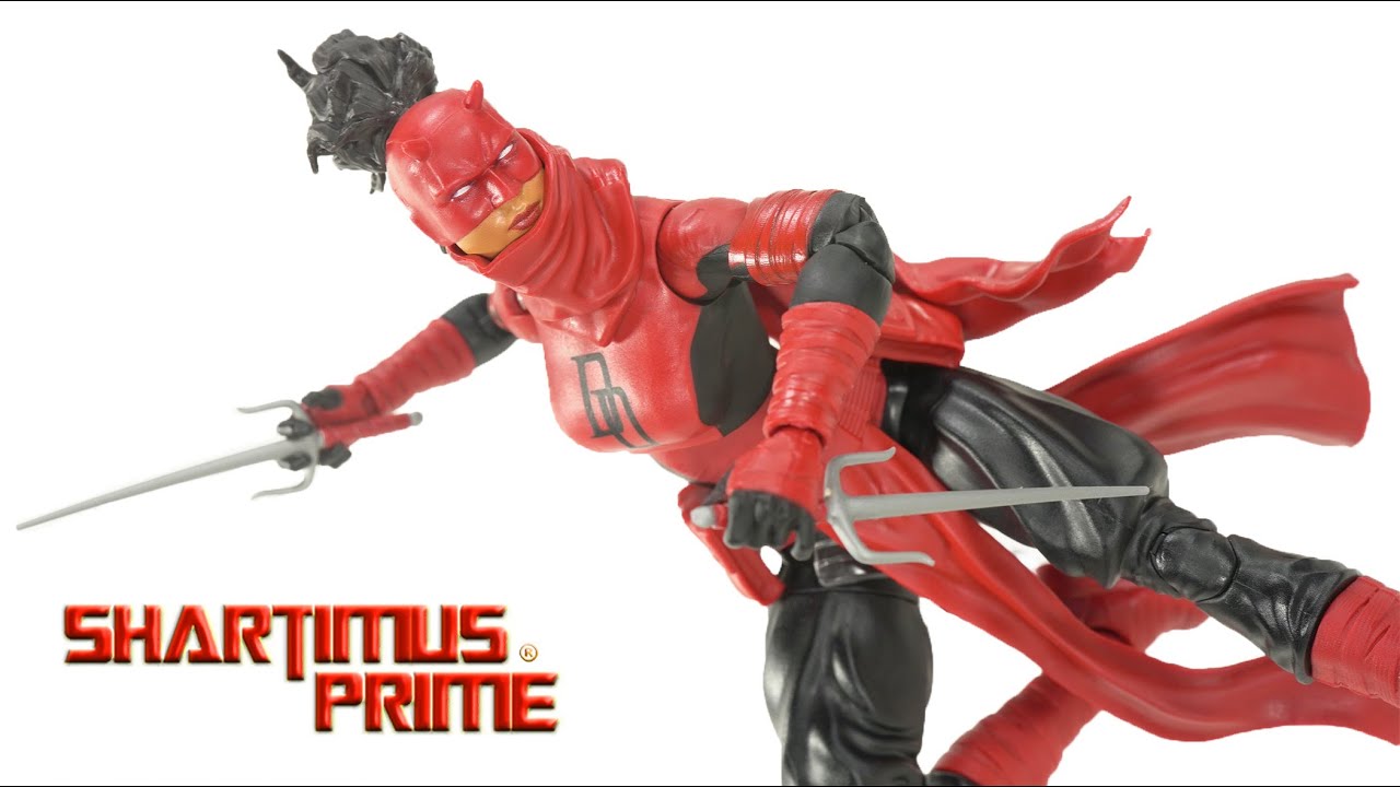 This Looks Cool - Marvel Legends Daredevil Elektra Spider Man 2023 Retro Card Vintage Figure Review