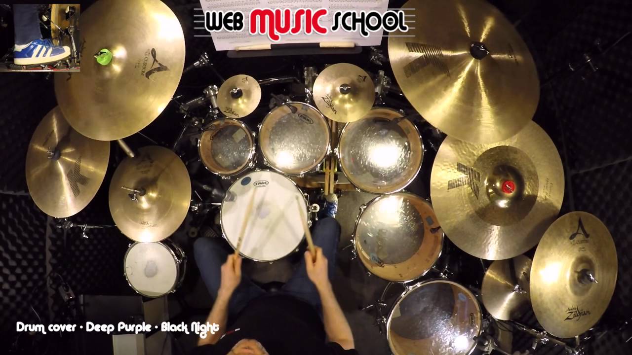 Deep Purple - Black Night - DRUM COVER