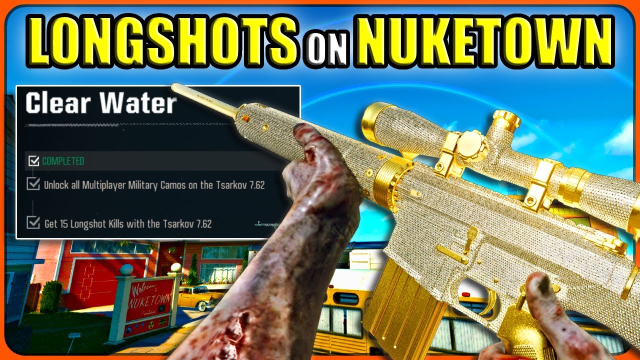 Как быстро получить дальние выстрелы в Nuketown! Места для снайперских и стрелковых винтовок — Bl...