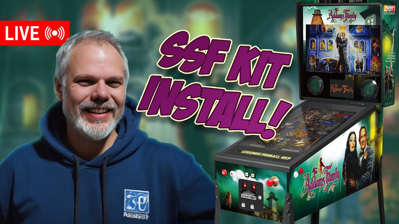 How to Install the SSF Kit for the AtGames Legends 4KP / FX Legends Pinball | LIVE
