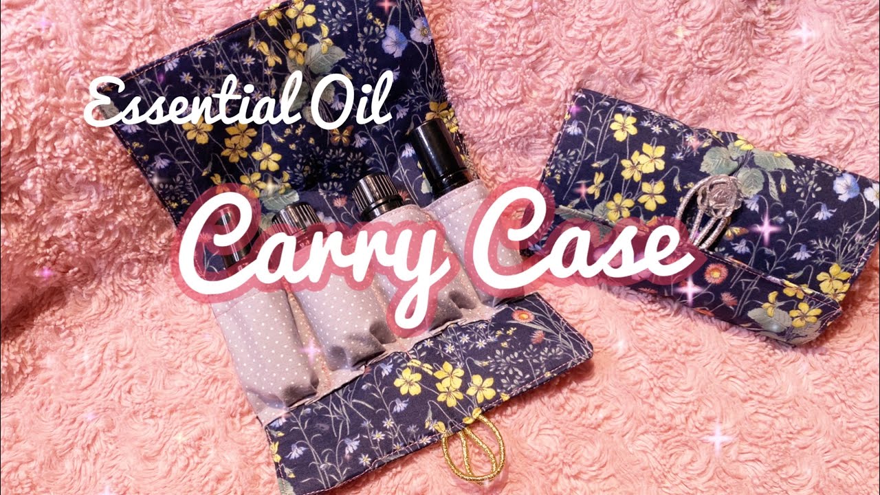How to make : DIY Essential oils Carry case💖
