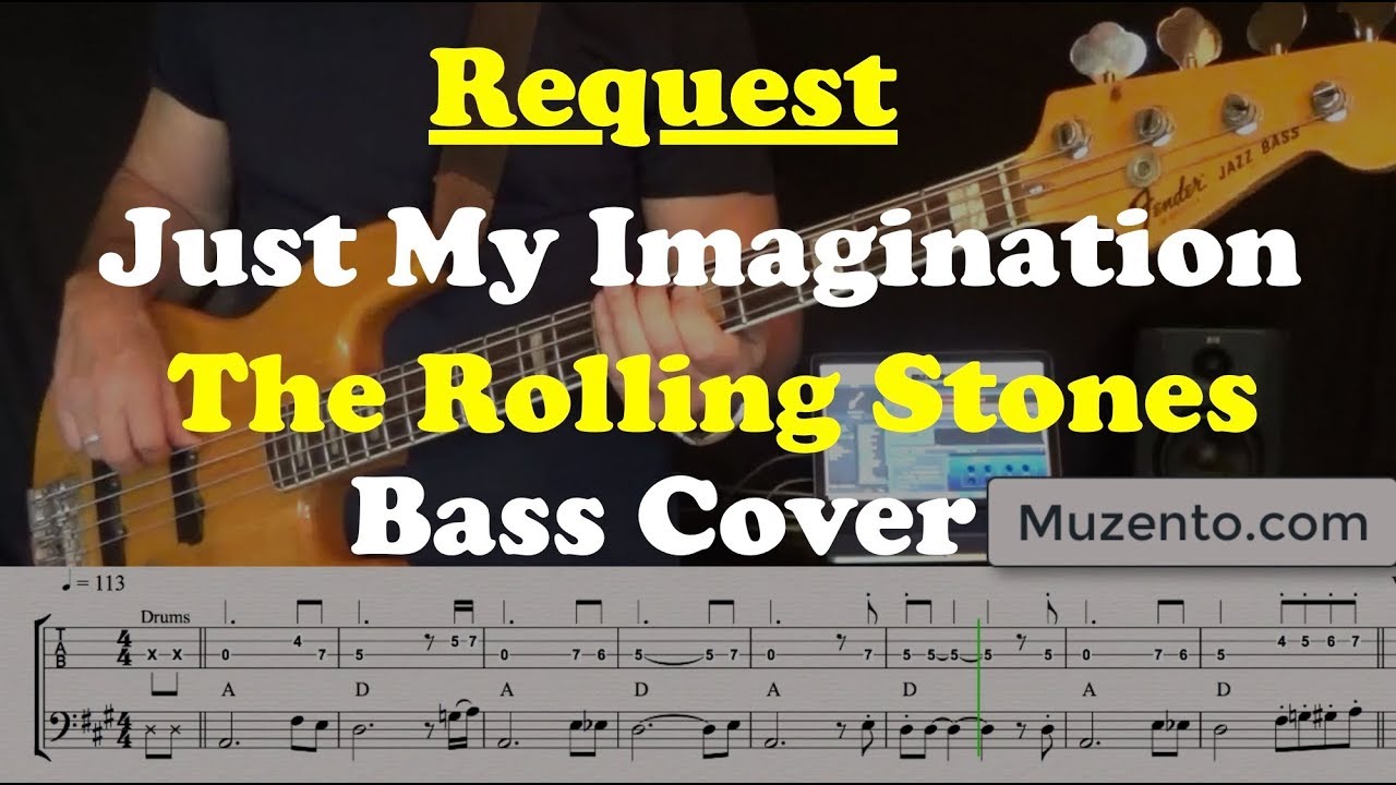 Just My Imagination - Rolling Stones - Bass Cover