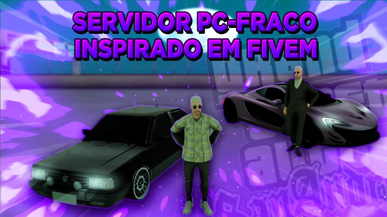 GTA MTA RP - SERVIDOR PARA PC FRACO IGUAL FIVEM | FIVEM DE POBRE