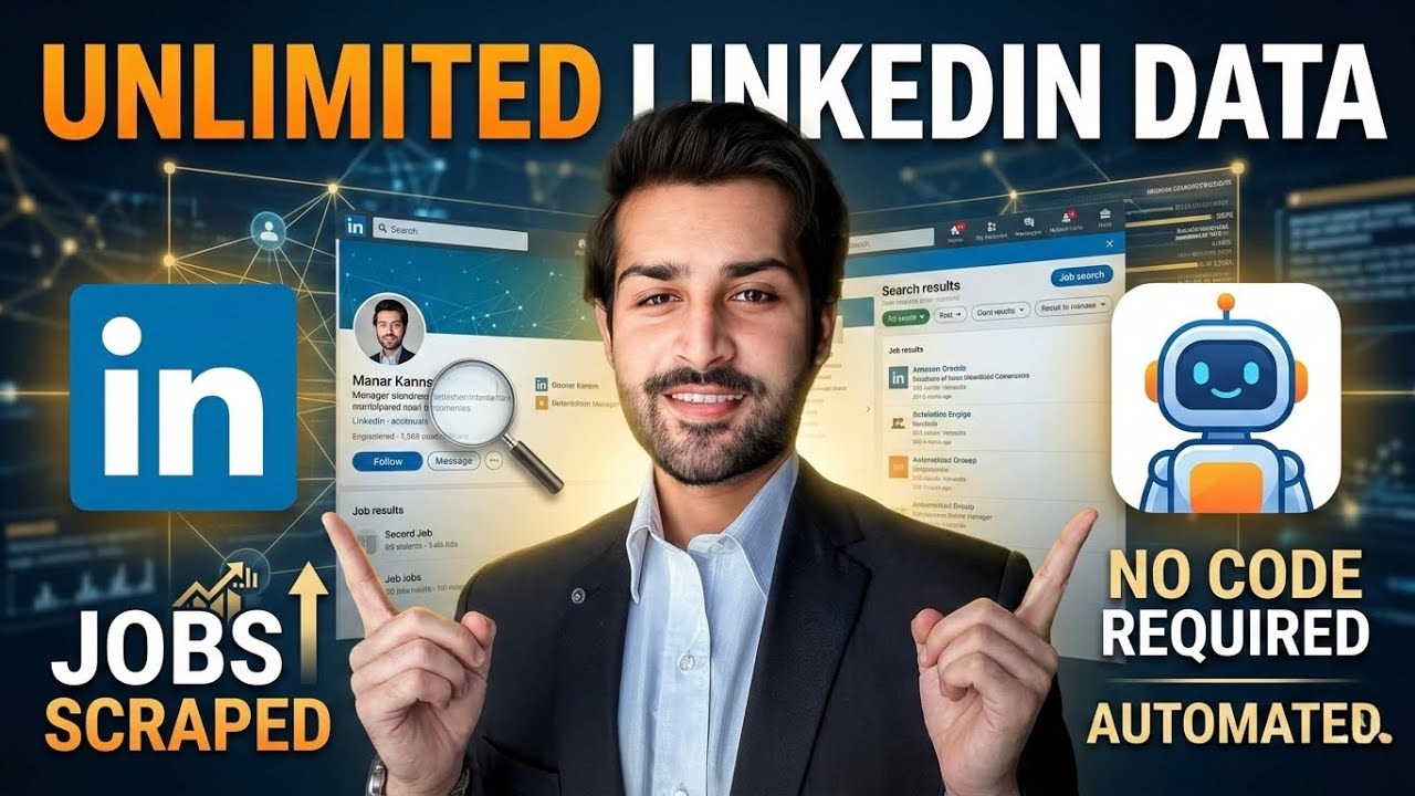 Scrape Unlimited LinkedIn Jobs Data with Octoparse | Free Method