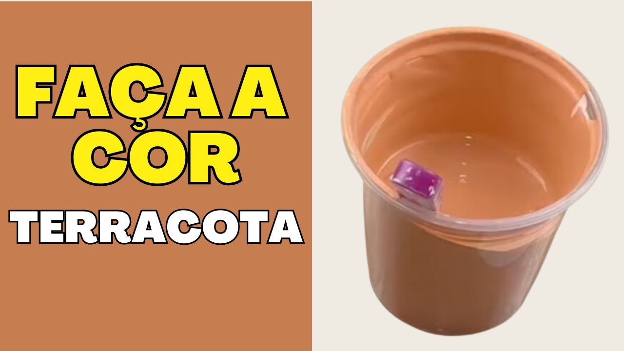 Como fazer a cor Terracota
